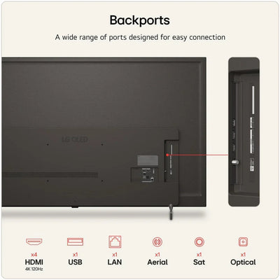 LG OLED65B6ELC 65 Inch OLED AI B6 4K Ultra HD HDR Smart TV 2026