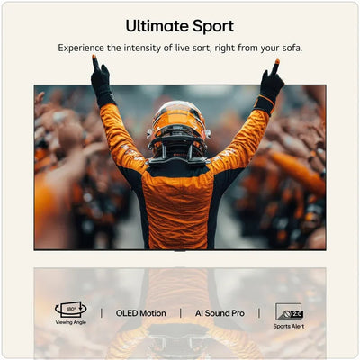 LG OLED65G64LW 65 Inch OLED Evo AI G6 OLEDG64LW 4K Ultra HD HDR Smart TV (Wall mount version) 2026