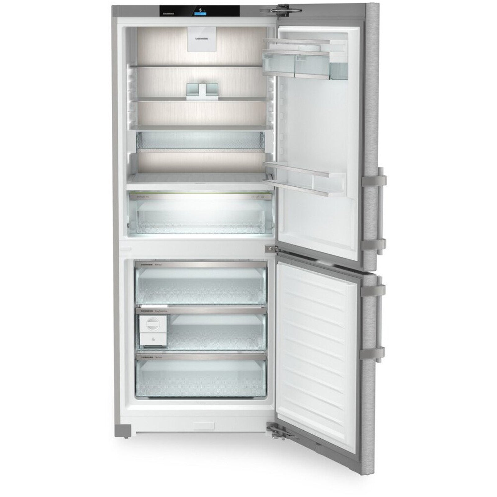Liebherr Prime CBNSDC765I BioFresh No Frost Fridge Freezer Stainless Steel