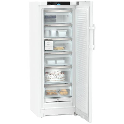 Liebherr Prime FNB505I 277L 60cm No Frost Upright Tall Freezer White
