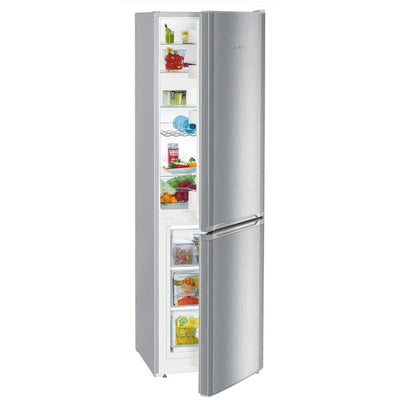Liebherr Pure CUELE3331 55cm Smart Frost Freestanding Fridge Freezer Silver