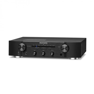 Marantz PM6007 Integrated Amplifier with Klipsch RP-600M II Bookshelf Speakers Pair Black HiFi Package