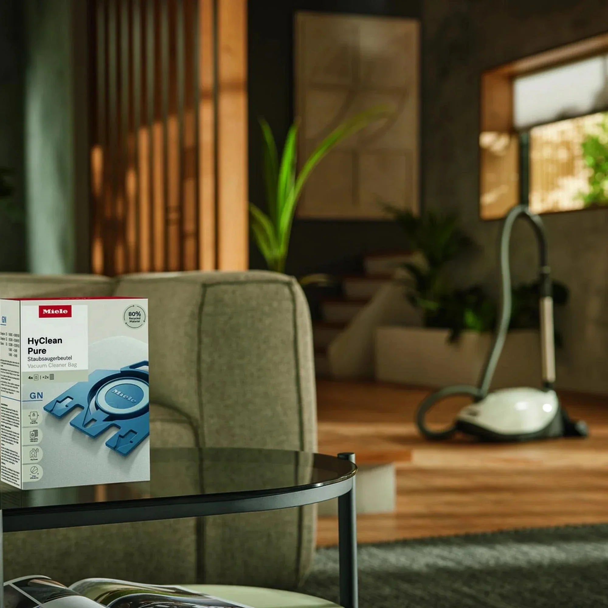 Miele GN HyClean Pure Vacuum Cleaner Bags - Pack of 4