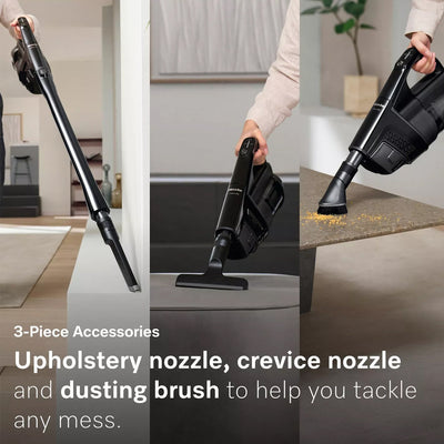 Miele Triflex HX3 Cat & Dog Cordless Stick Vacuum Cleaner - Obsidian Black