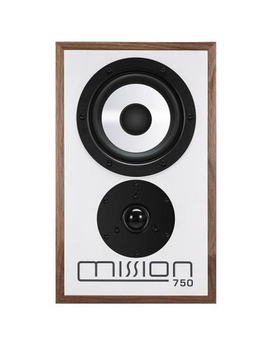 Mission 750 Bookshelf Speakers Pair Walnut