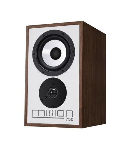 Mission 750 Bookshelf Speakers Pair Walnut