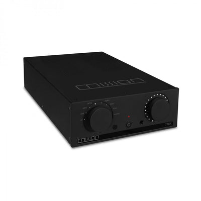Mission 778X Integrated Amplifier Black with Wharfedale Diamond 12.2i Bookshelf Speakers Walnut Pair Hifi Package