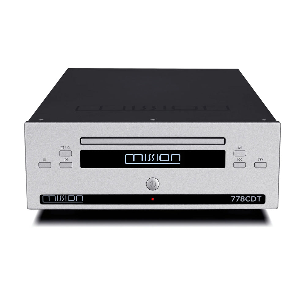 Mission 778X Stereo Amplifier and 778CDT CD Transport HiFi Bundle - Silver