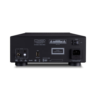 Mission 778X Stereo Amplifier with 778S Streamer and 778CDT CD Transport Bundle - Black
