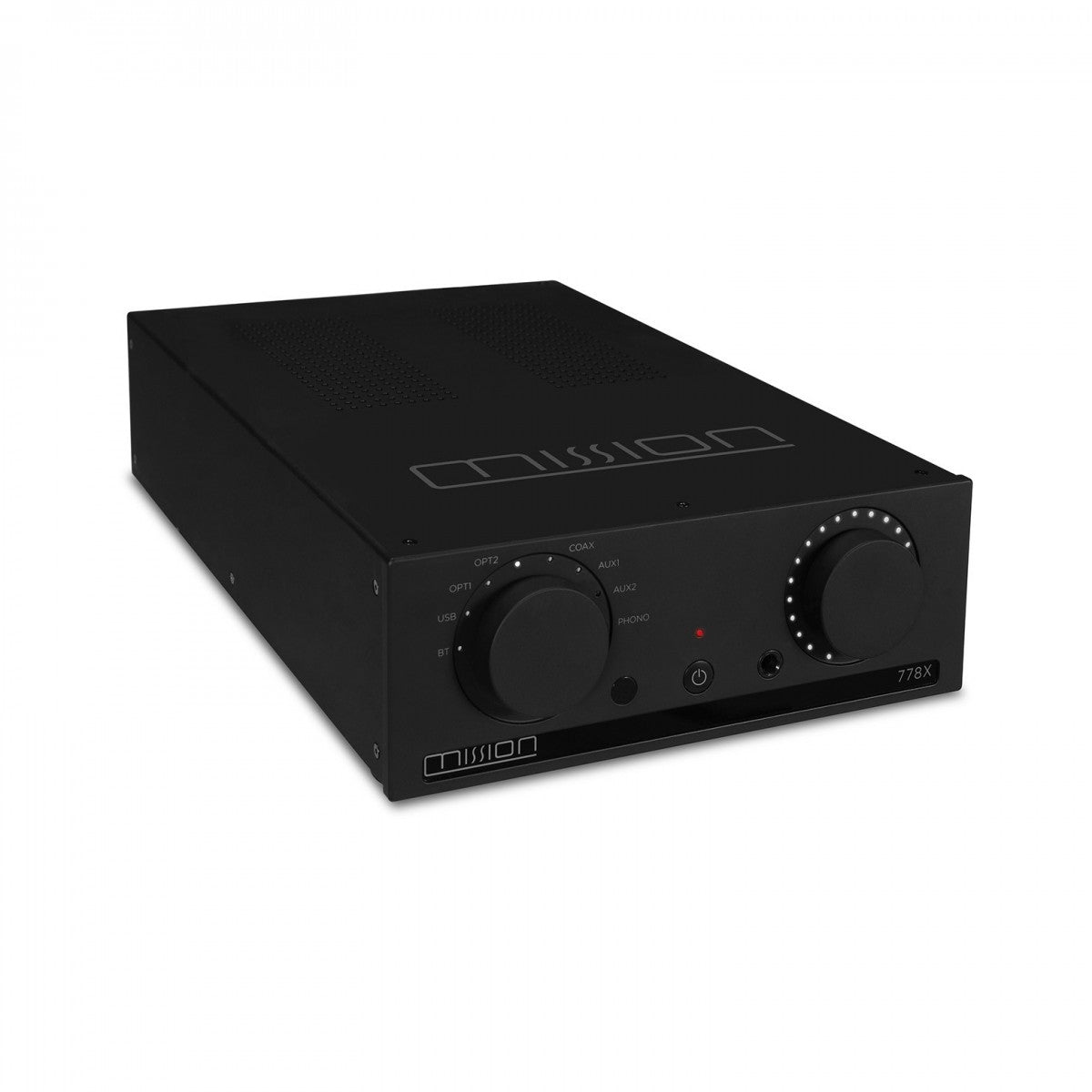 Mission 778X Stereo Amplifier with 778S Streamer and 778CDT CD Transport Bundle - Black