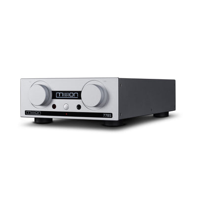 Mission 778X Stereo Amplifier with 778S Streamer and 778CDT CD Transport Bundle - Silver