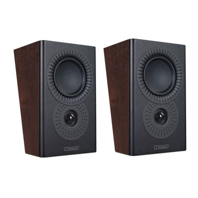 Mission LX MKII 5.1.2 Speaker Package Walnut (Black Subwoofer)