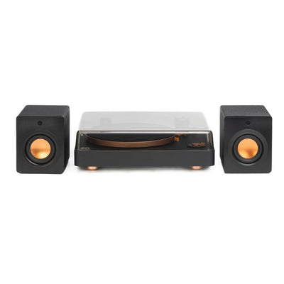 Mitchell Acoustics uStream Groove Turntable & True Wireless Speakers Pair HiFi Package