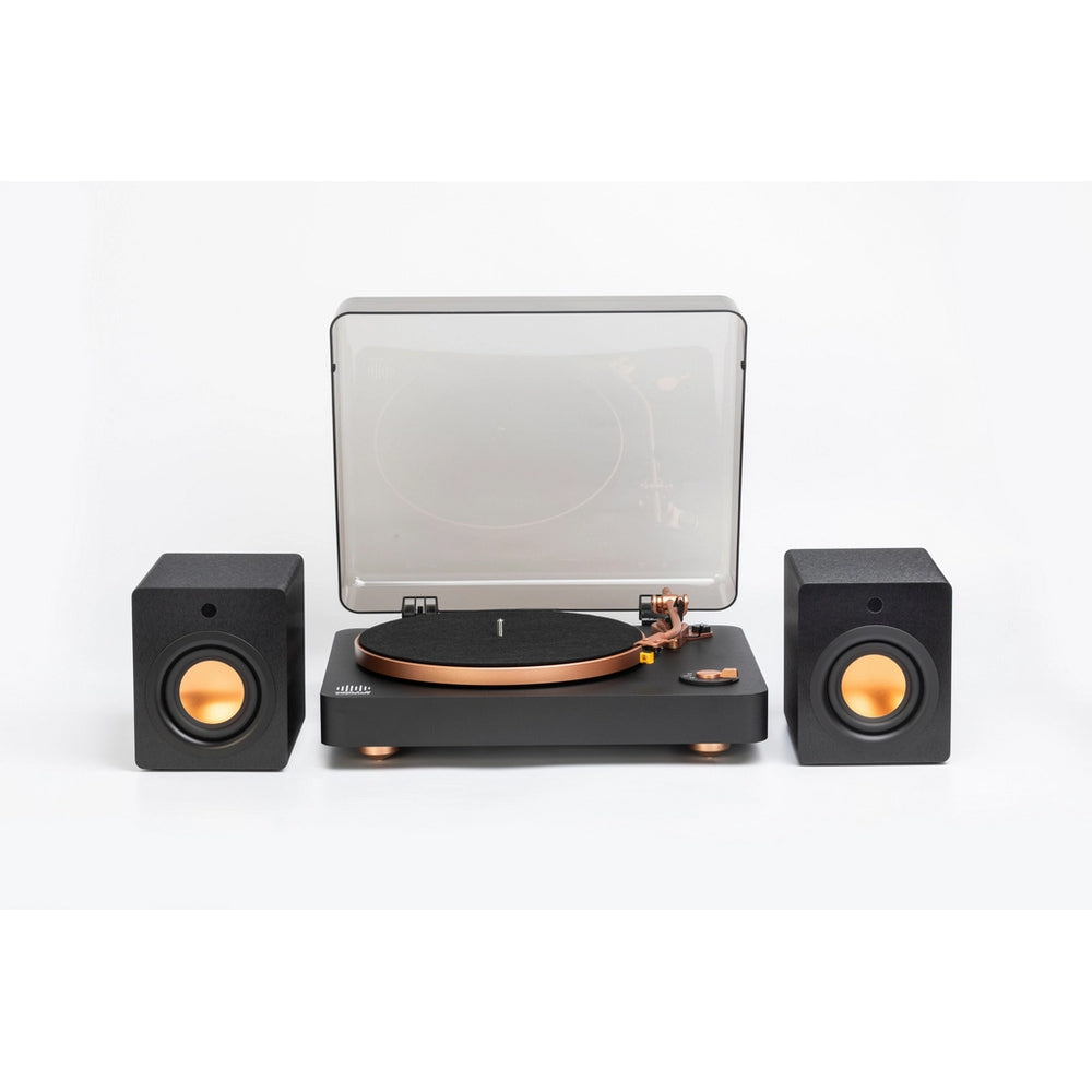 Mitchell Acoustics uStream Groove Turntable & True Wireless Speakers Pair HiFi Package