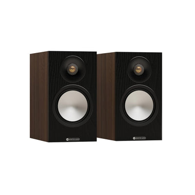 Monitor Audio Bronze 50 and On-Wall 7G 5.1 Home Cinema Speakers Package Walnut