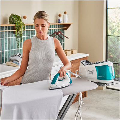 Morphy Richards 332014 Power Steam Elite Steam Generator Iron With Auto clean Green