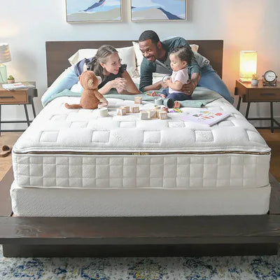 Naturepedic Full DELUXE Mattress in Natural