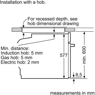 Neff B4ACF1AN3B N50 Slide and Hide Built In Catalytic Single Electric Oven in Stainless Steel