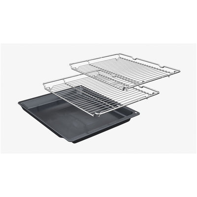 Neff B6ACH7AN7B N50 Slide and Hide Built In Self Cleaning Single Electric Oven Stainless steel