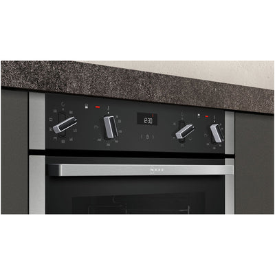Neff J1ACE2HN0B N50 Built Under Electric Double Oven Stainless Steel