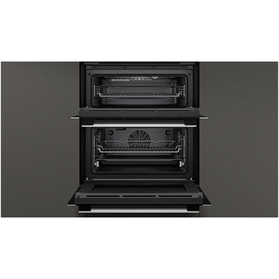 Neff J1ACE2HN0B N50 Built Under Electric Double Oven Stainless Steel