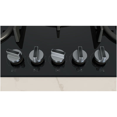 Neff T27PIQ4S0 N70 Flame Select 75cm Gas on Glass Hob