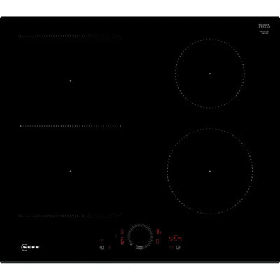 Neff T56FHS1L0KIT N70 60cm CombiZone Induction Hob with Pan Set Black
