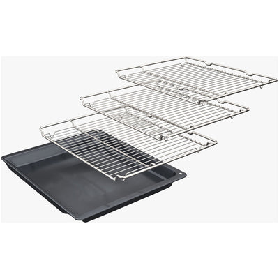 Neff U2ACH7AN7B Built in Self Cleaning Electric Double Oven Stainless Steel
