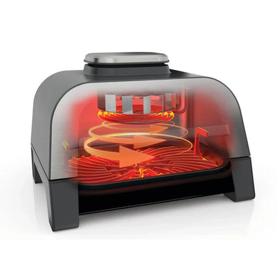 Ninja DG551UK 6-in-1 MAX Air Fryer & Grill Black & Stainless Steel