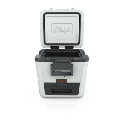 Ninja FB230UKWH FrostVault 30QT 28L Wheeled Cooler with Dry Zone Cloud White