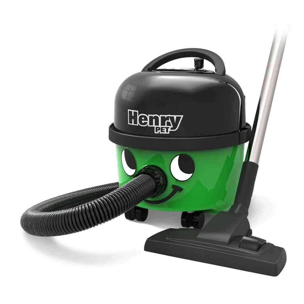 Numatic 906766 Henry PET200 Cylinder Bagged Vacuum Cleaner - Green