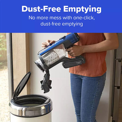 Numatic Henry Quick Pet Cordless Stick Vacuum Cleaner Blue 916634 - Clearance
