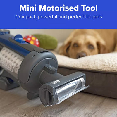 Numatic Henry Quick Pet Cordless Stick Vacuum Cleaner up to 60 Minutes Run Time - Blue 916634