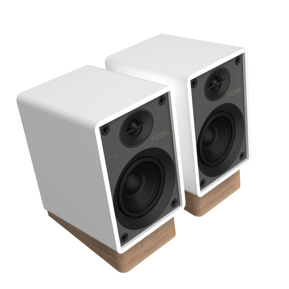 Onkyo Creator Series GX-10DB Active Bookshelf Speakers Pair - White