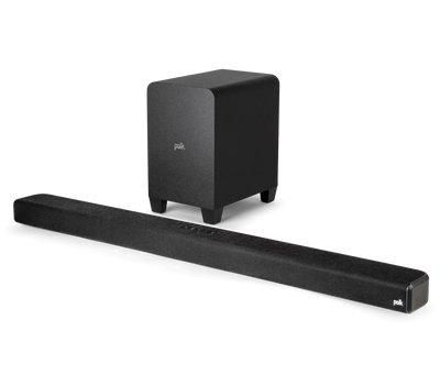 POLK SIGNA S4 True Dolby Atmos 3.1.2 Sound Bar With Wireless Subwoofer EARC and Bluetooth