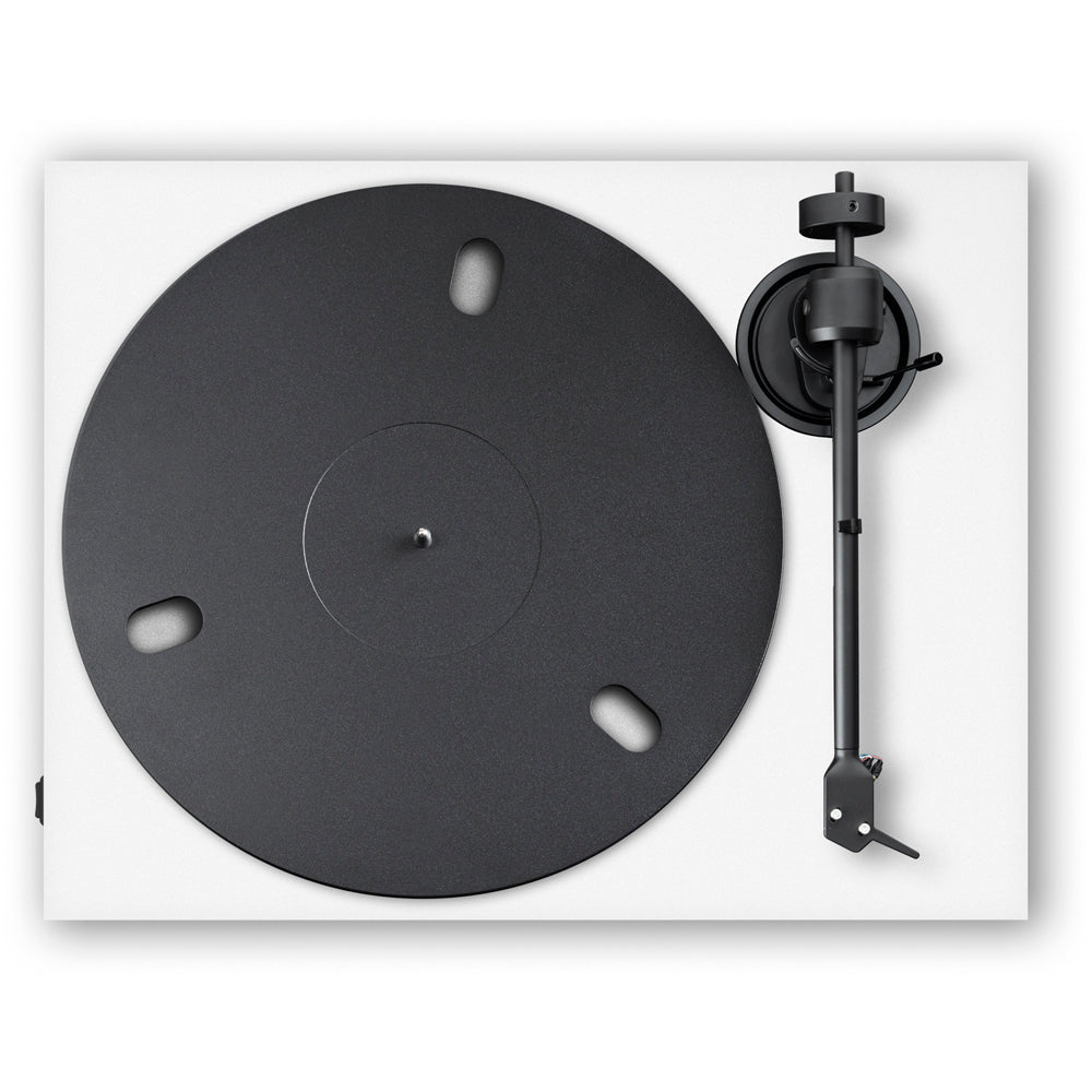 Pro-Ject E1.2 Plug and Play Audiophile Grade Manual Turntable White