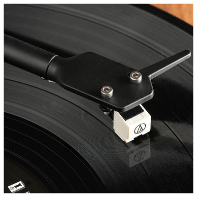 Pro-Ject E1 BT Bluetooth Belt Driven Turntable with Built-in Phono Preamp - White