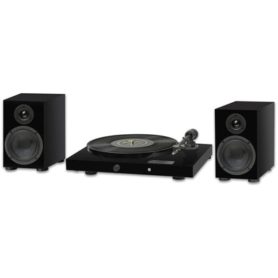 Pro-Ject Juke Box E1 Turntable Set with Speaker Box 5 Speakers Black