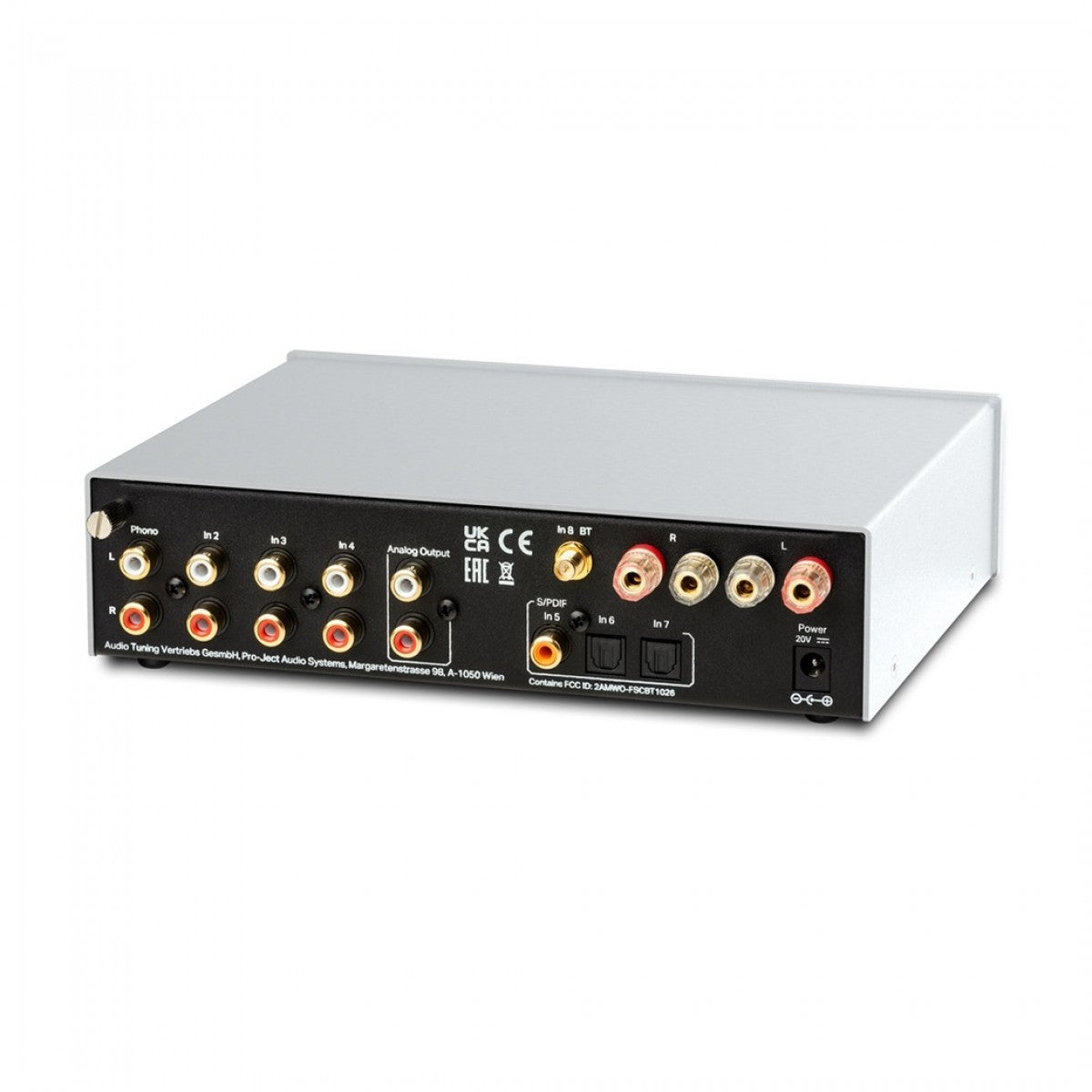 Pro-Ject MaiA S3 Compact - Versatile Audiophile Integrated Amplifier Silver