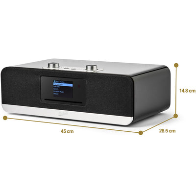 Pro-Ject T1 EVO Phono Turntable and Roberts Stream 67L All In One Smart Music System Black HiFi Package