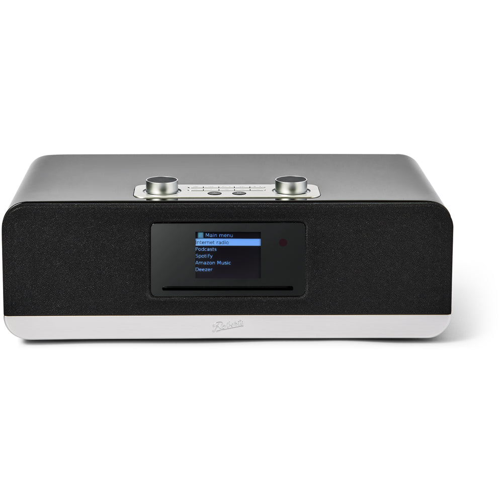 Pro-Ject T1 EVO Phono Turntable and Roberts Stream 67L All In One Smart Music System Black HiFi Package