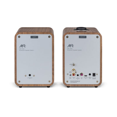 Pro-Ject T1 EVO Phono Turntable and Ruark MR1 MK3 Active Bluetooth Speakers with Built-in MM Phono Preamp Walnut
