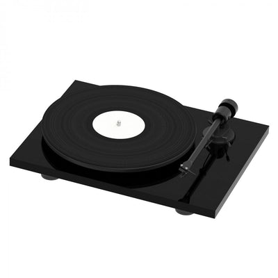 Pro-Ject T1 EVO Standard Turntable and Ruark MR1 MK3 Active Bluetooth Speakers with Built-in MM Phono Preamp Black