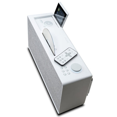 Pure Evoke Home All-in-One Music System Cotton White