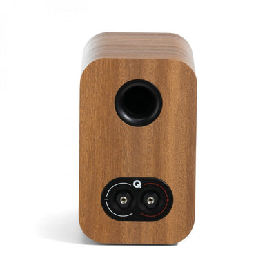 Q Acoustics 3010c Bookshelf Speakers Pair Pin Oak