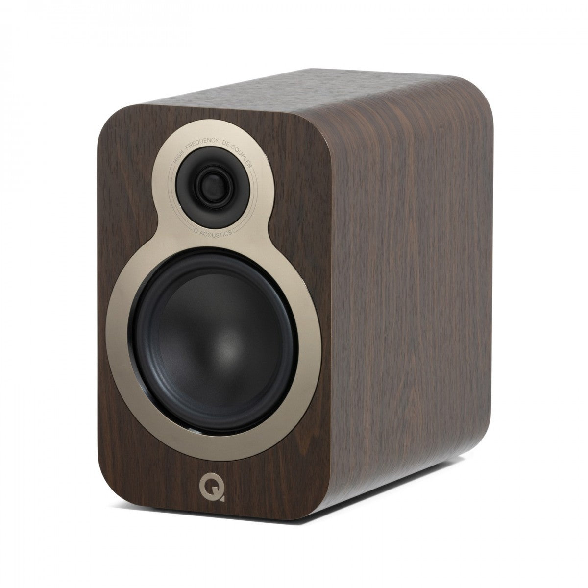 Q Acoustics 3020c Bookshelf Speakers Pair Claro Walnut