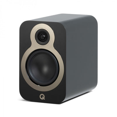 Q Acoustics 3020c Bookshelf Speakers Pair Satin Black