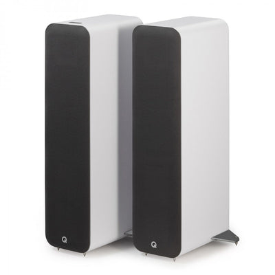 Q Acoustics M40 Powered Bluetooth Floorstanding Speakers Pair White