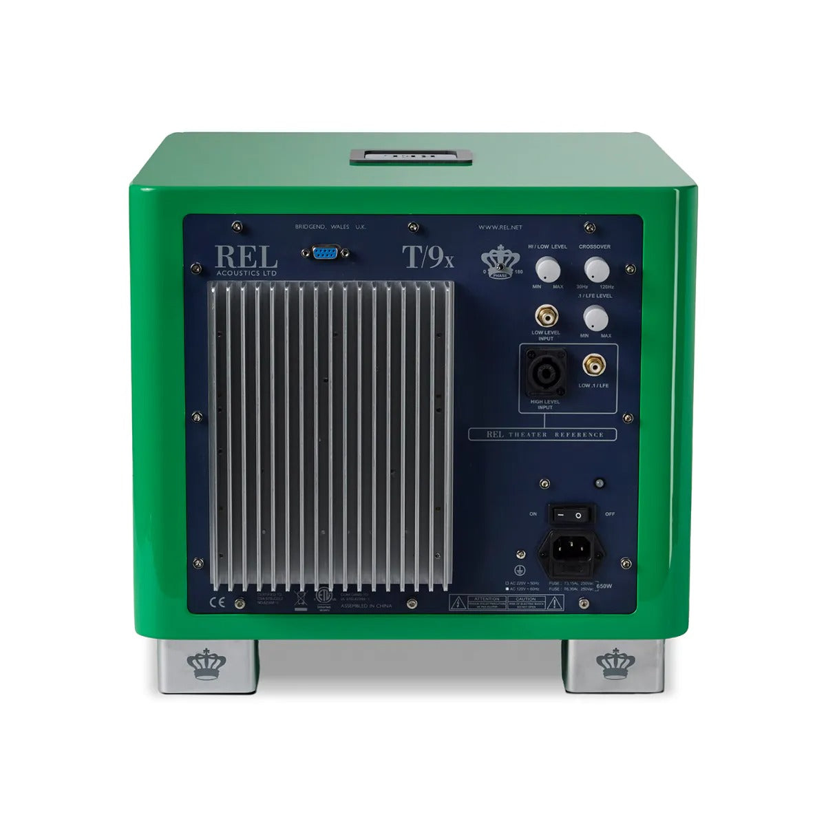 REL T9x SE 300 Watt Subwoofer - Green with Envy