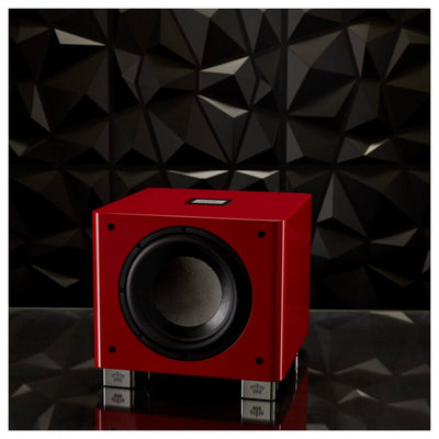 REL T9x SE 300 Watt Subwoofer - Italian Racing Red